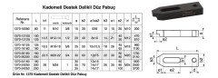 Nr.1370 Kademeli Destek Delikli Düz Pabuç